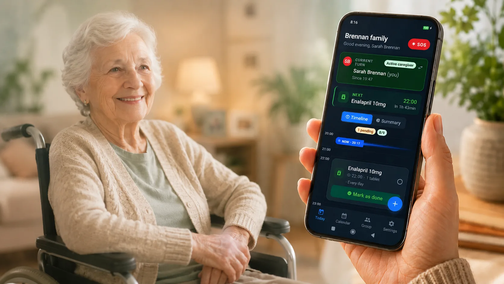 CarePilot — Cuidar en familia, sin perder ni un detalle