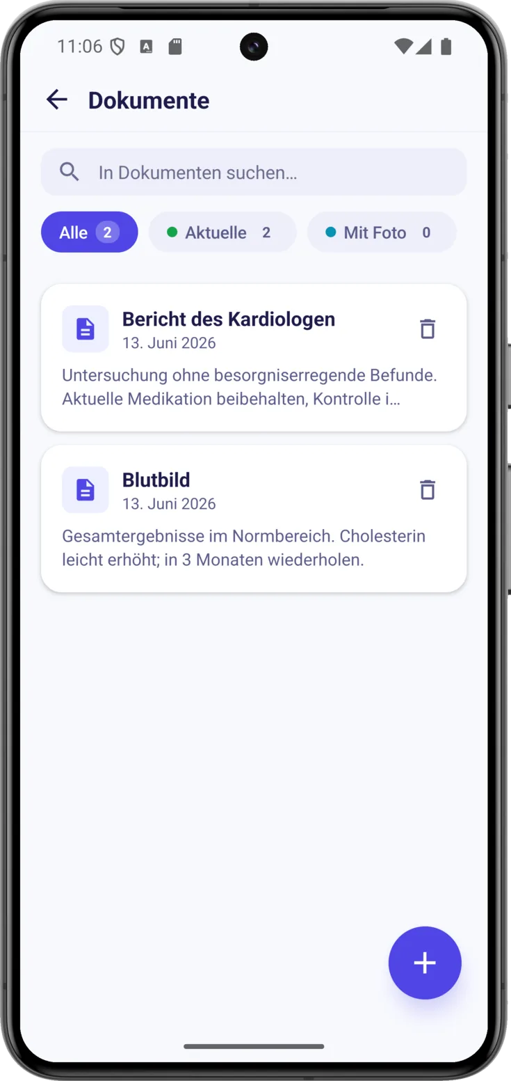 Dokumentenliste