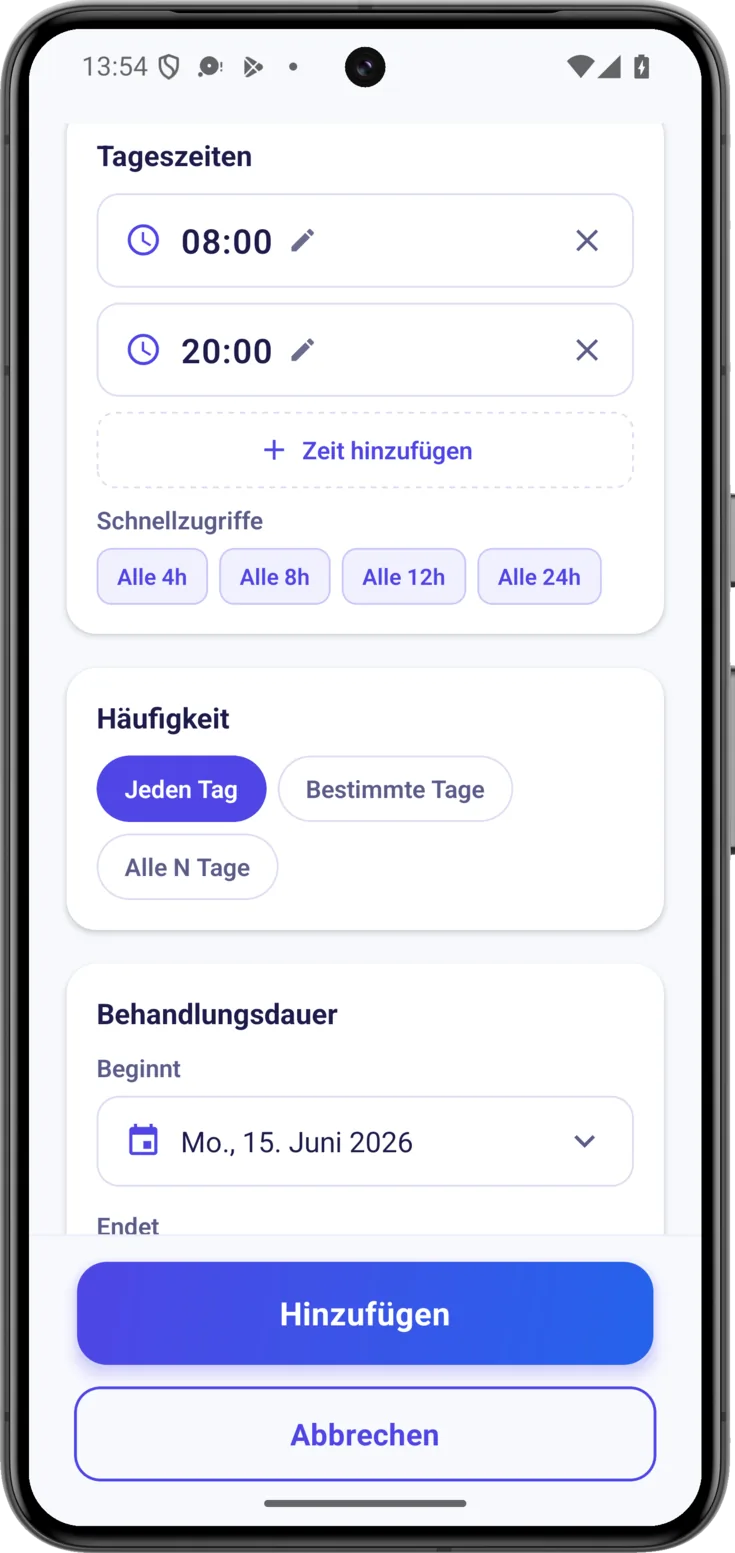 Häufigkeit und Dauer