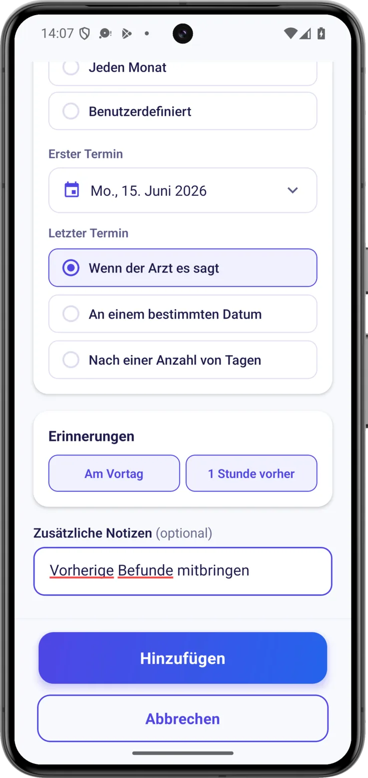Erinnerungen