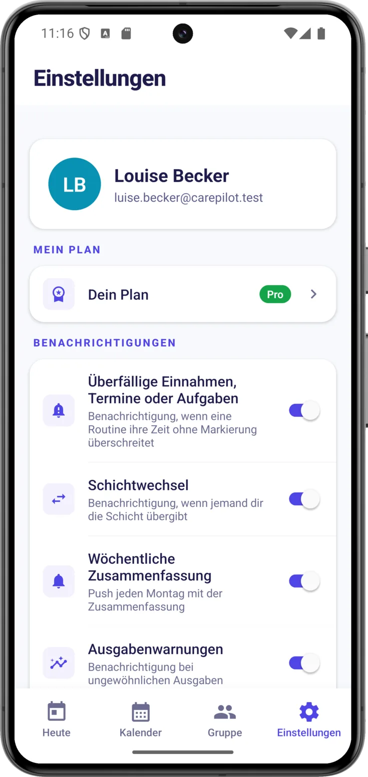 Mein Plan