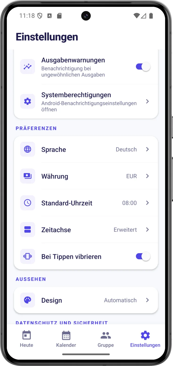 Präferenzen