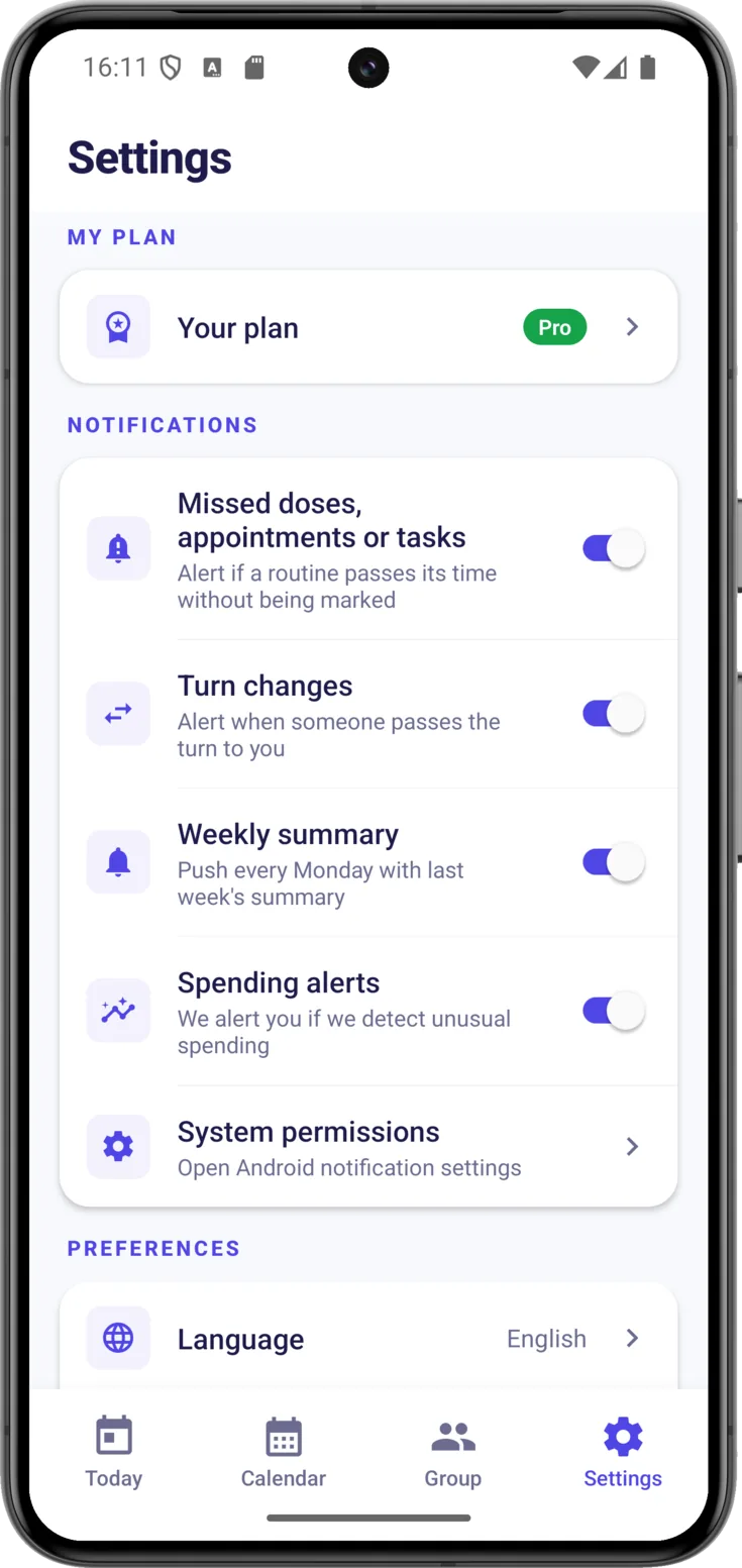 Notifications