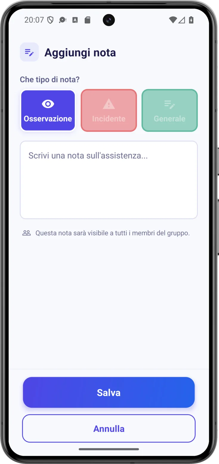 Che tipo di nota?
