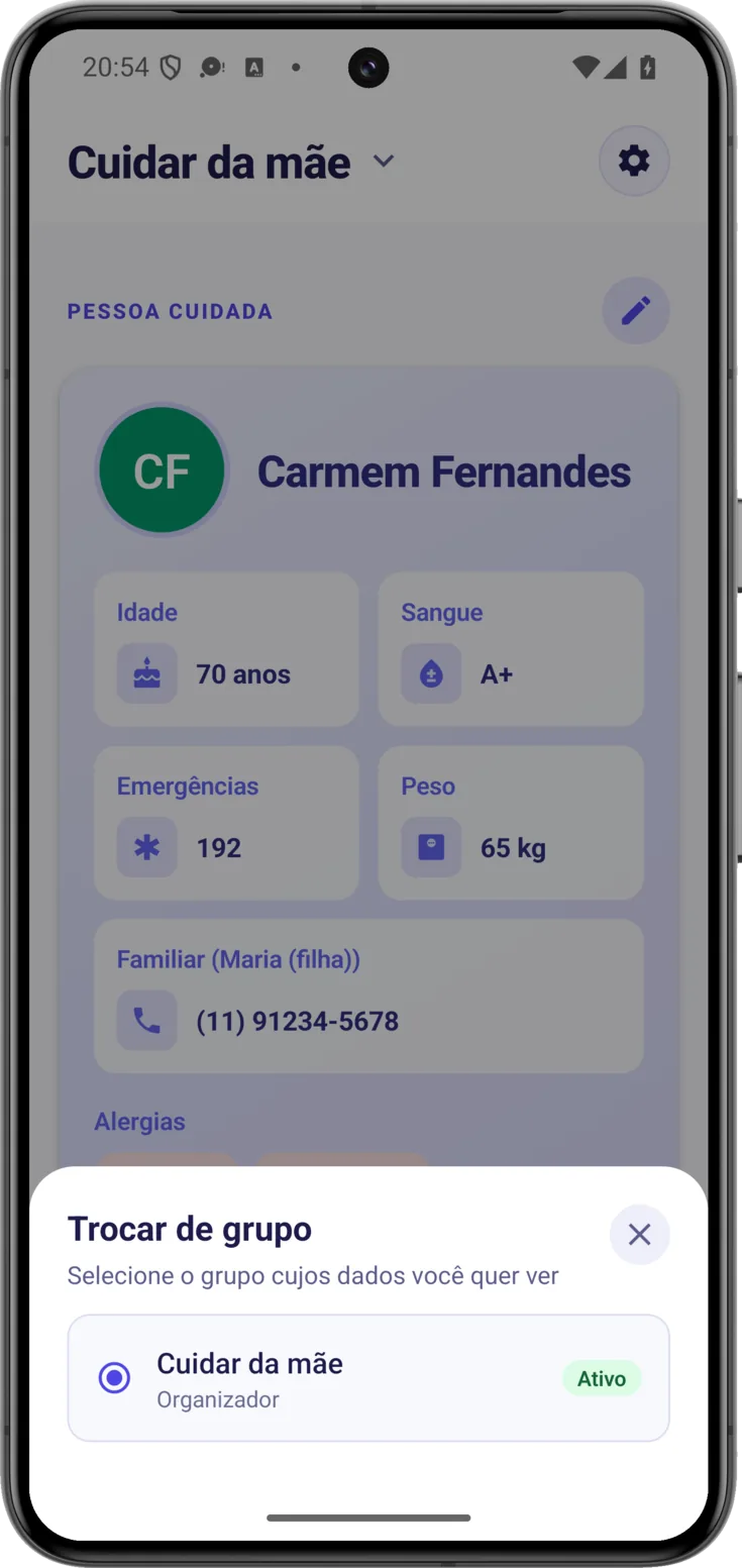 Meus grupos