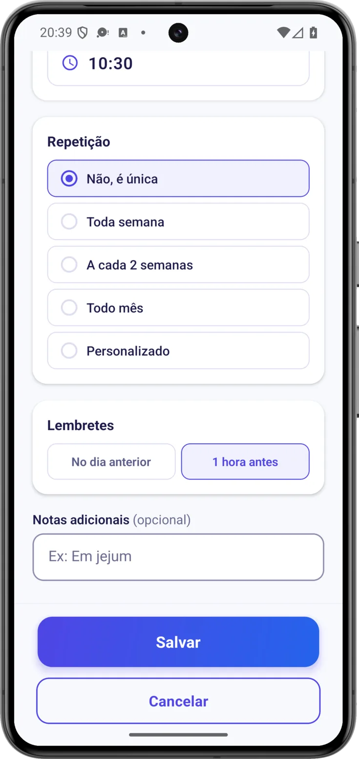 Lembretes