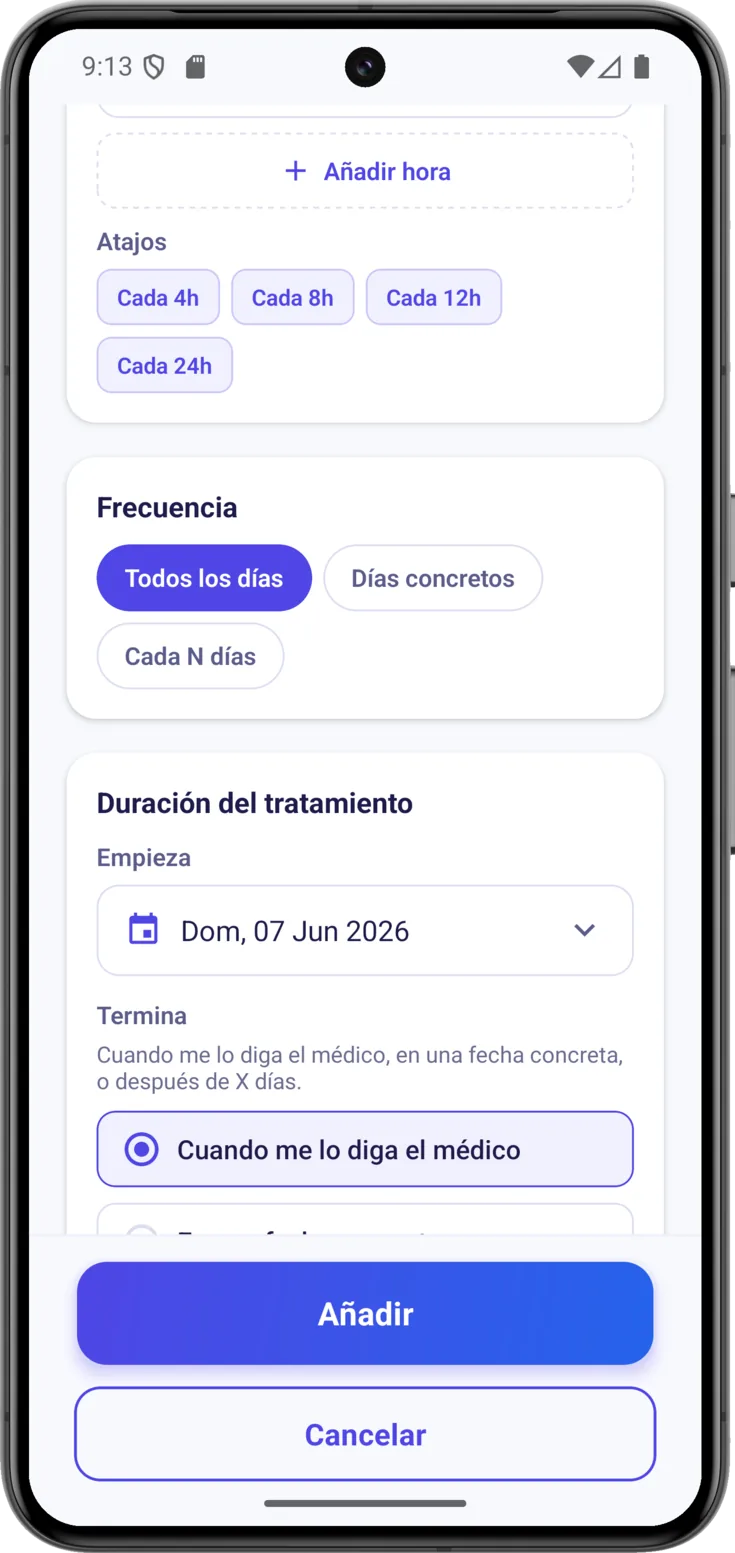 Frecuencia y duración